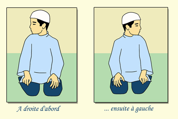 9. Le Taslim (Salutations de fin)